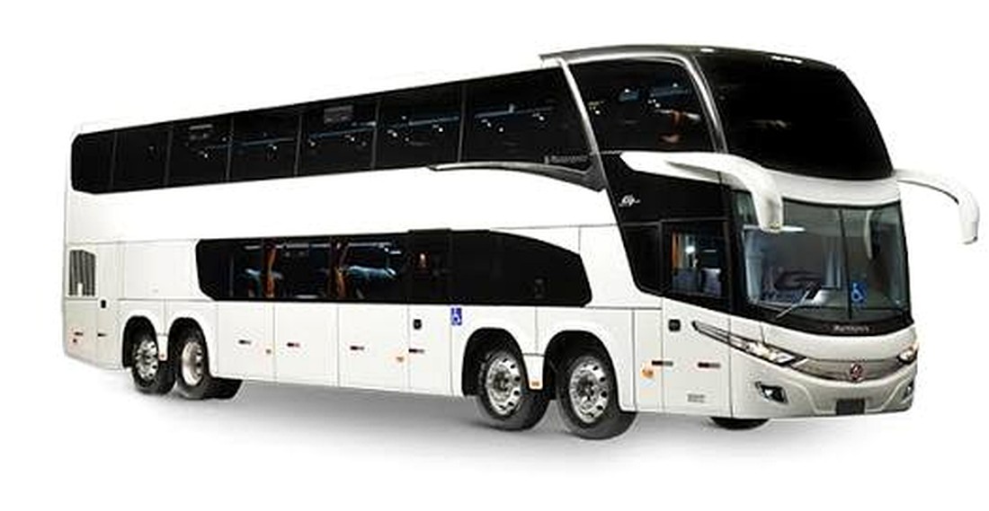 Ônibus de turismo Double Deck da Padroeira Viagens